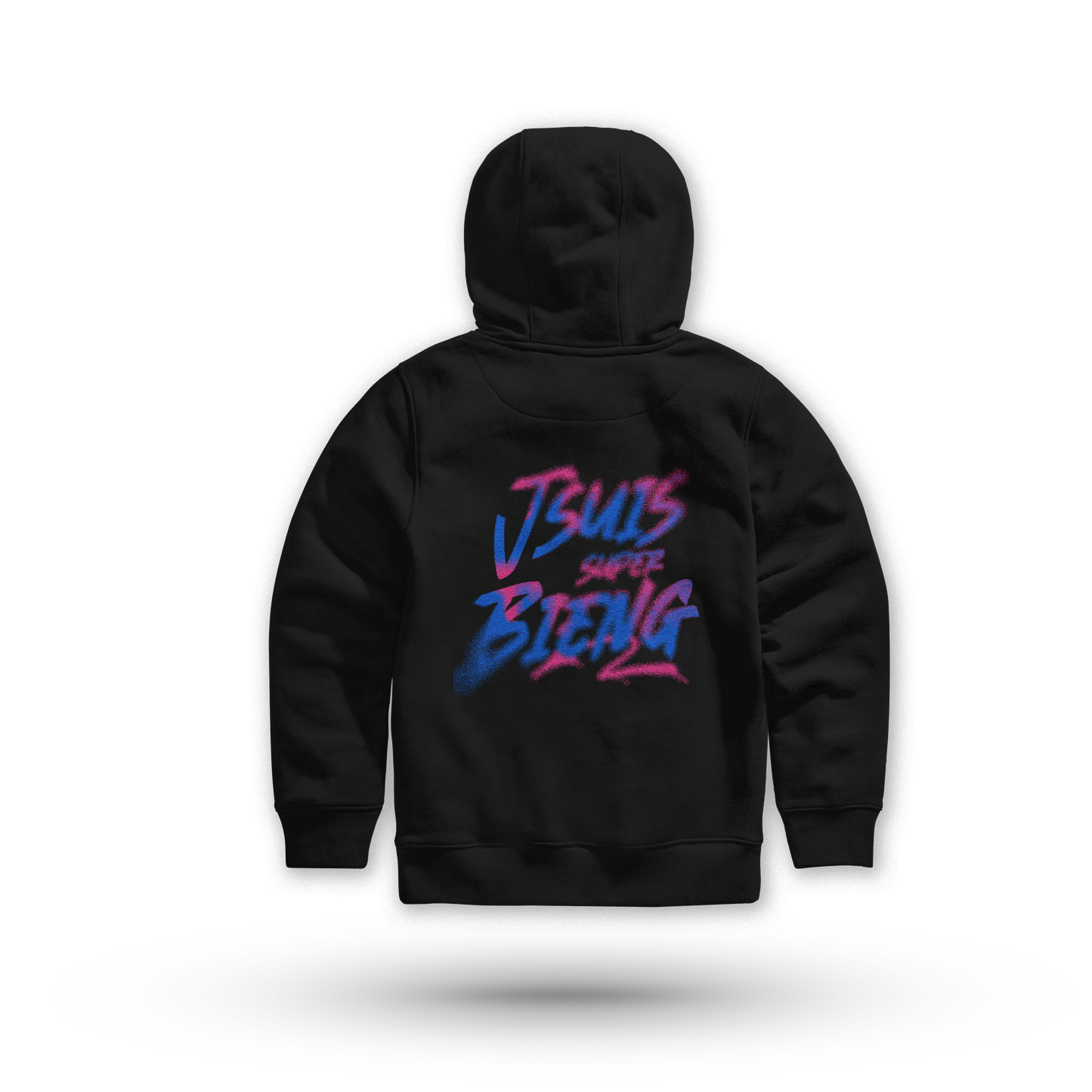 HOODIE J'SUIS SUPER BIENG NOIR - Bieng Shop