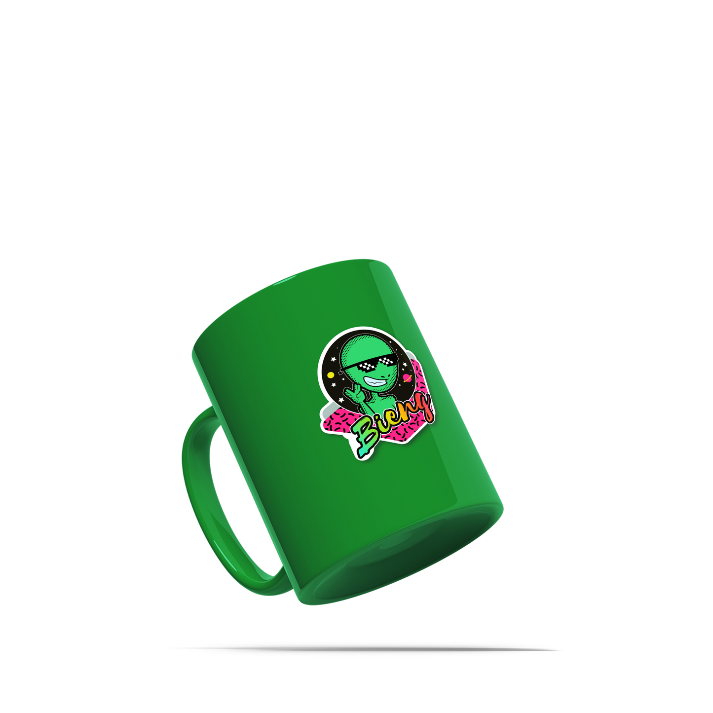 Mug Bieng OVNI – Alien stylé, peace & chill cosmique - Bieng Shop