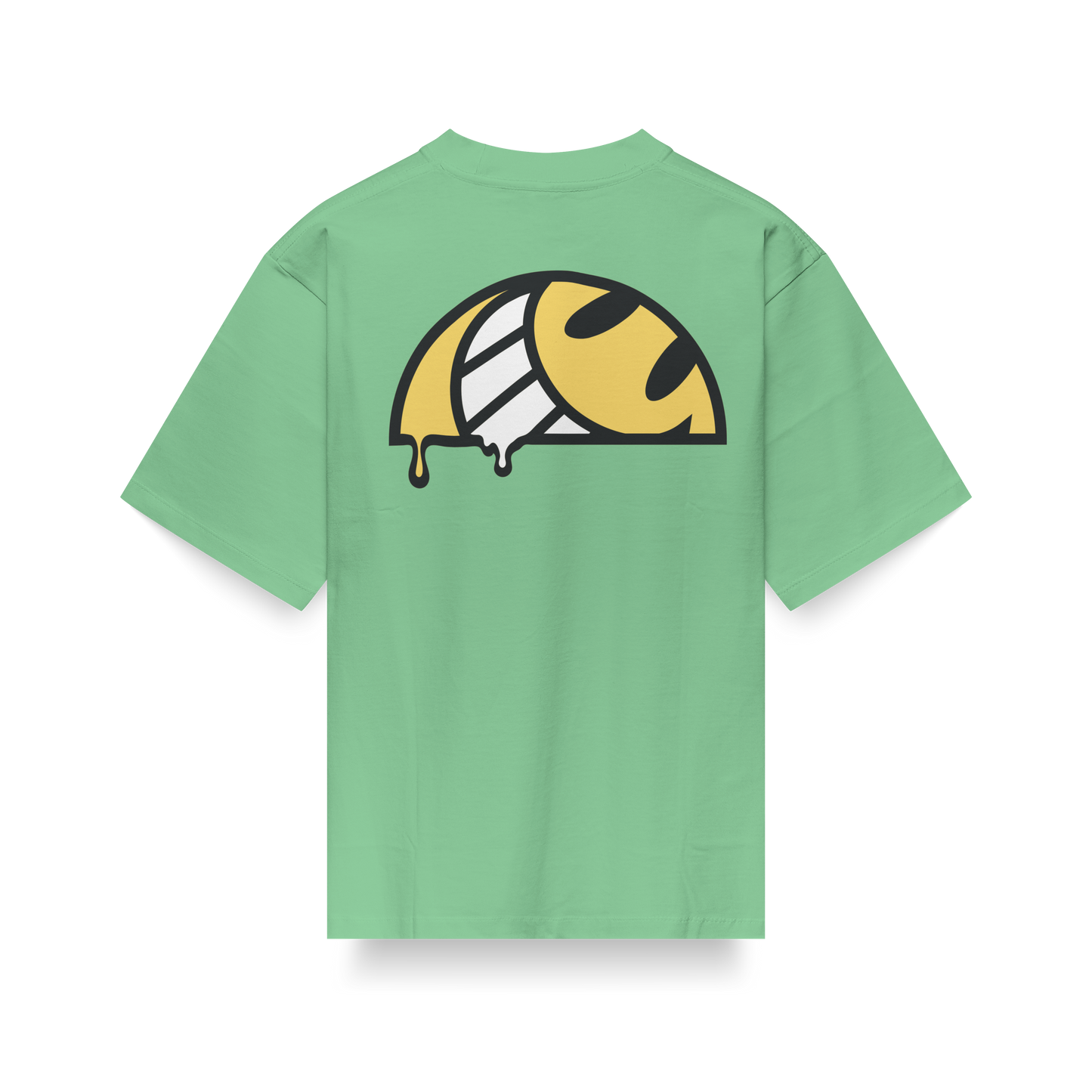 T-SHIRT GREEN SMILE - Bieng Shop