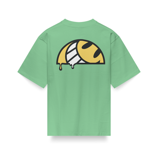 T-SHIRT GREEN SMILE - Bieng Shop