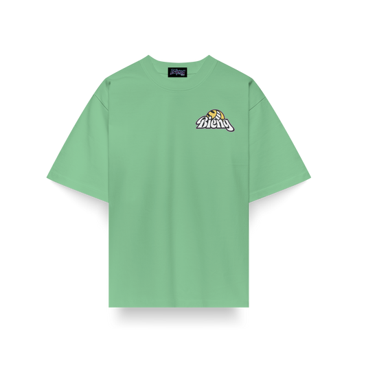 T-SHIRT GREEN SMILE - Bieng Shop