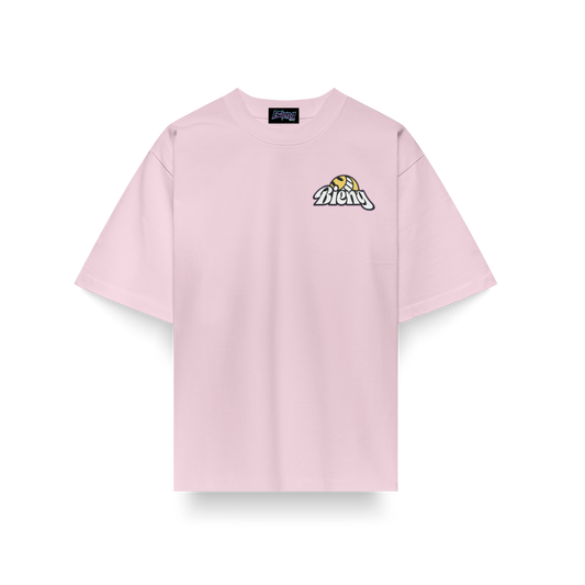 T-SHIRT PINK SMILE - Bieng Shop
